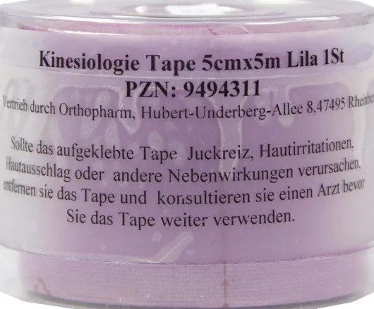 Kinesiologie Tape 5 Cmx5 M Lila