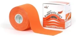 Kinesiotape Nasara 5 cm X 5 M Orange 6 Pflaster