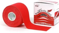 Kinesiotape Nasara 5cmx5m Rot