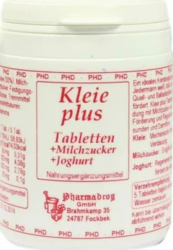 Kleie Plus Weizenkleie Tabletten