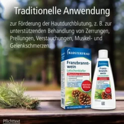 Klosterfrau Franzbranntwein Latschenkiefer Dosierflasche 400 ml
