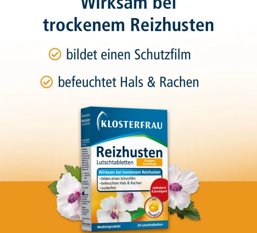 Klosterfrau Reizhusten Lutschtabletten 24 Stück