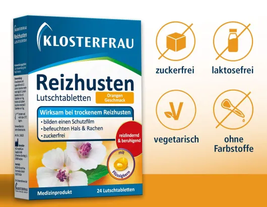 Klosterfrau Reizhusten Lutschtabletten 24 Stück