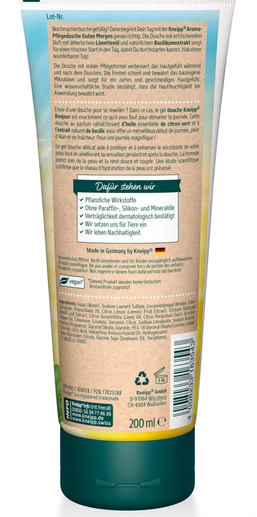 Kneipp Aroma-Pflegedusche Guten Morgen 200 ml