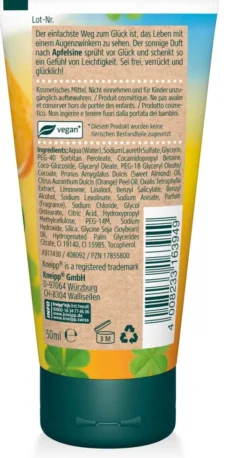 Kneipp Aroma-Pflegedusche Sei Frei, Verrückt und Glücklich 50 ml
