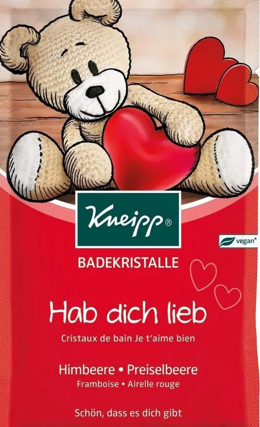 Kneipp Badekristalle Hab dich lieb 60 g Salz
