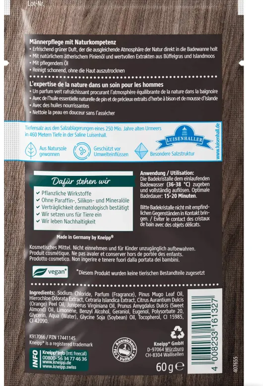 Kneipp Badekristalle Nature Feeling 60 G
