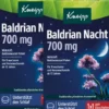 Kneipp Baldrian Nacht 700 mg 2 x 30 Filmtabletten