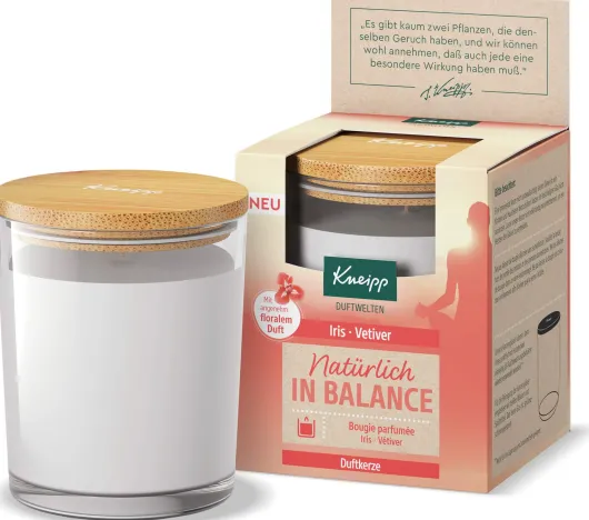 Kneipp Duftkerze Natürlich in Balance 145 G
