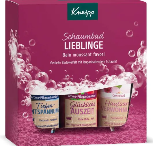 Kneipp Geschenkset Schaumbad Lieblinge