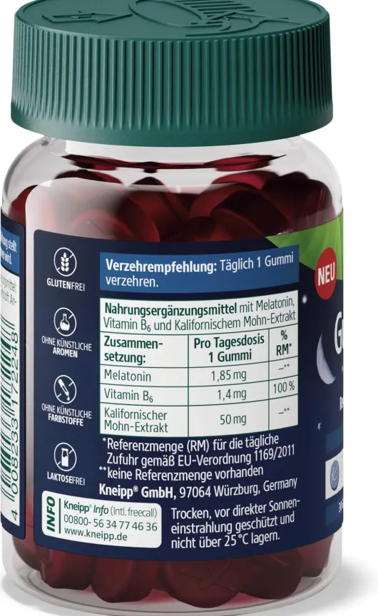 Kneipp Gute Nacht Melatonin Gummies 30 Stück