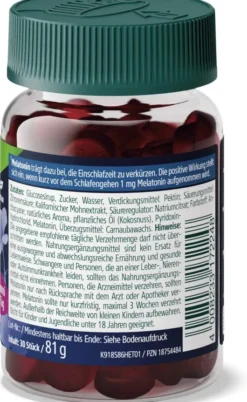 Kneipp Gute Nacht Melatonin Gummies 30 Stück