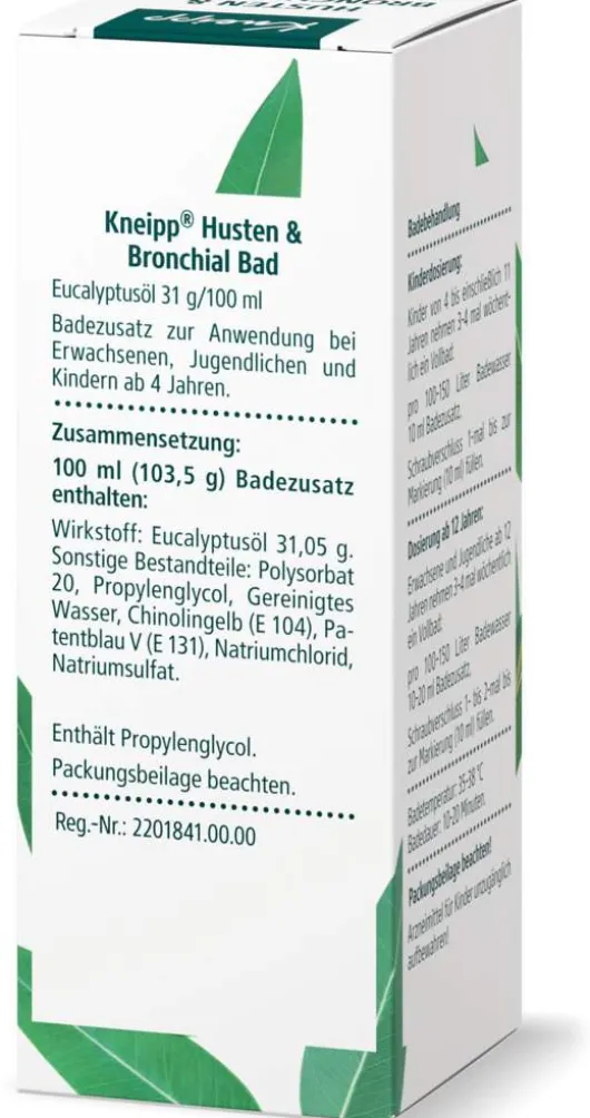Kneipp Husten & Bronchial Bad Arzneibad 100 ml