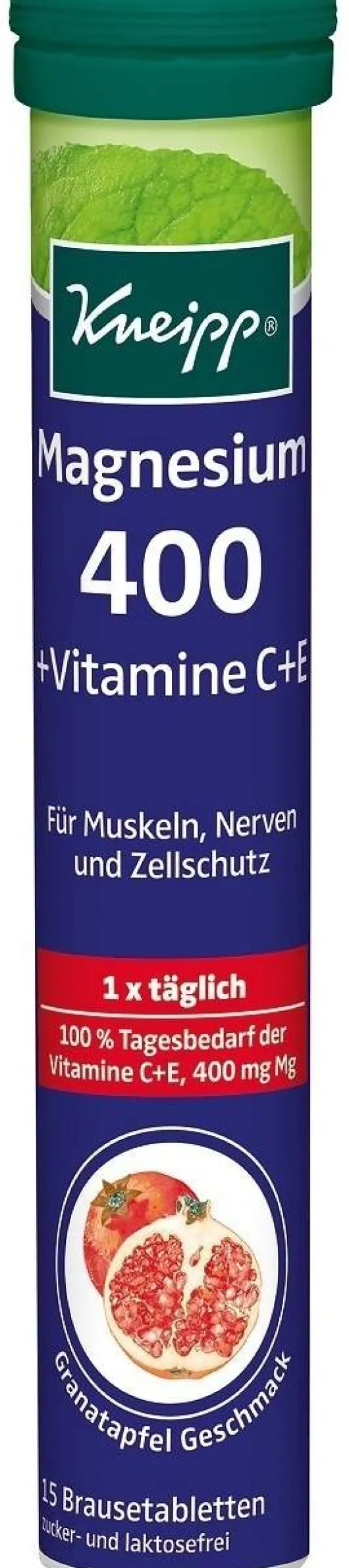 Kneipp Magnesium 400 + C + E 15 Brausetabletten