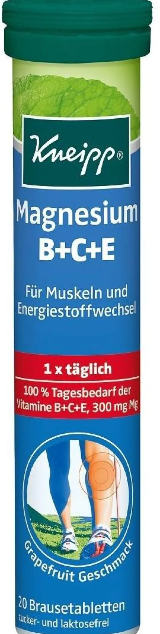 Kneipp Magnesium + Vitamin B+c+e 20 Brausetabletten
