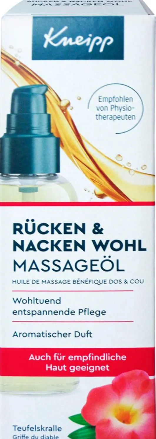 Kneipp Massageöl Rücken & Nacken Wohl 100 ml