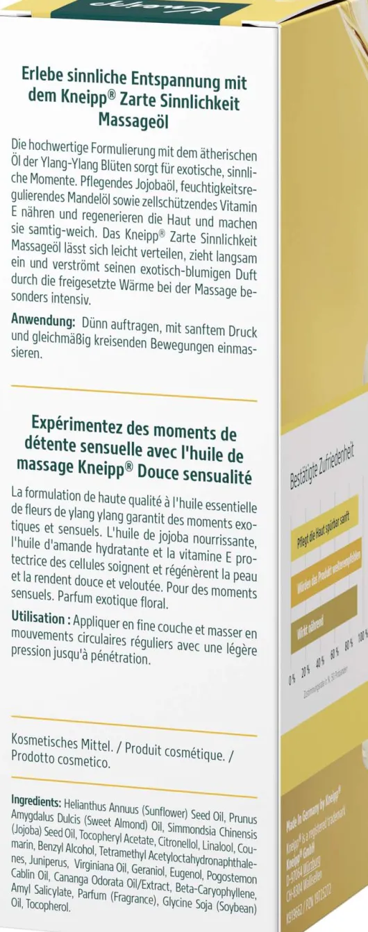 Kneipp Massageöl Zarte Sinnlichkeit 100 ml
