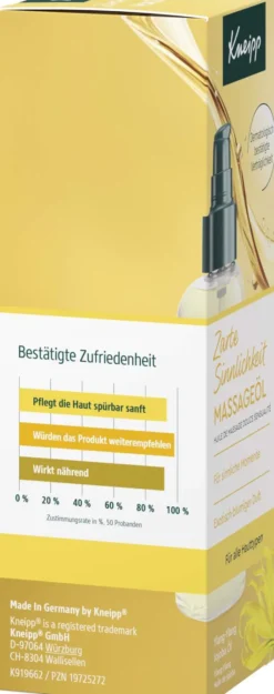 Kneipp Massageöl Zarte Sinnlichkeit 100 ml