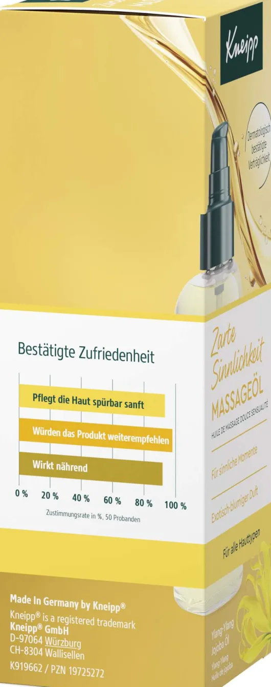 Kneipp Massageöl Zarte Sinnlichkeit 100 ml