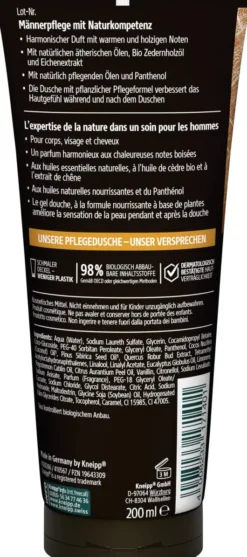 Kneipp Men 3in1 Pflegedusche Kraftvoll 200 ml