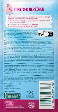 Kneipp Naturkind Herzballett Badekristalle + Konfetti Mit...