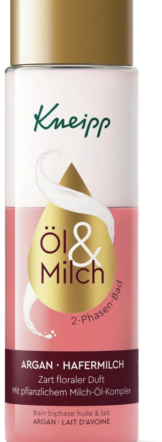 Kneipp 2-Phasen-Bad Öl & Milch Argan & Hafermilch 250 ml