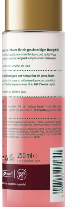Kneipp 2-Phasen-Bad Öl & Milch Argan & Hafermilch 250 ml
