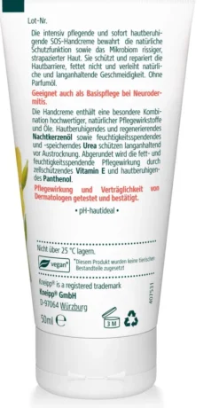 Kneipp Sos-Handcreme+5% Urea Nachtkerze 50 ml
