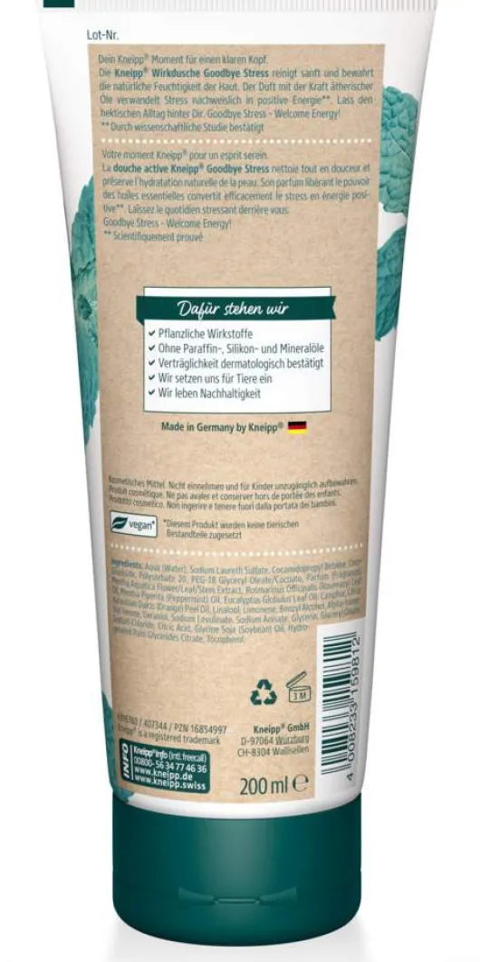 Kneipp Wirkdusche Goodbye Stress 200 ml