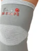 Kniestütze, elastisch, grau, Größe S-M