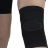 Kniestütze, elastisch, schwarz Größe S-M