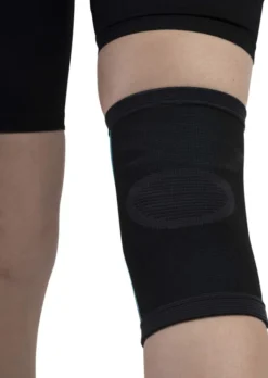Kniestütze, elastisch, schwarz Größe S-M