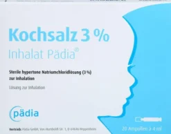 Kochsalz 3% Inhalat Pädia Ampullen 20 Stück