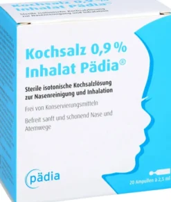 Kochsalz 0.9 % Inhalat Pädia 20 X 2,5 ml Ampullen