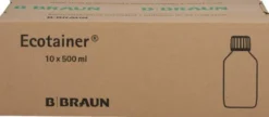 Kochsalzlösung 0,9% B.Braun Spüllösung Ecotainer 10 X 500 Ml...