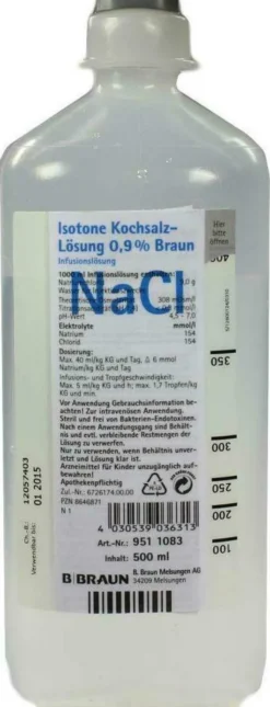 Kochsalzlösung 0,9% Ecoflac Plus 500 ml Infusionslösung