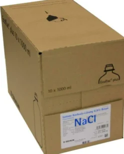 Kochsalzlösung 0,9% Ecoflac Plus 10 X 1000 ml Infusionslösung