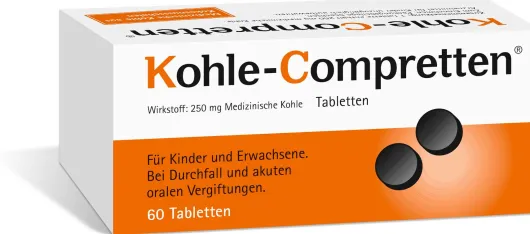 Kohle Compretten 60 Tabletten