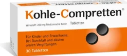 Kohle Compretten 30 Tabletten