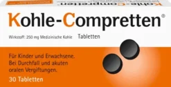 Kohle Compretten 30 Tabletten