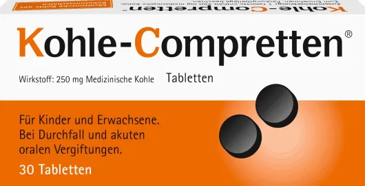Kohle Compretten 30 Tabletten