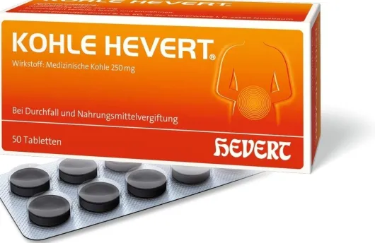 Kohle Hevert Tabletten 50 Stück