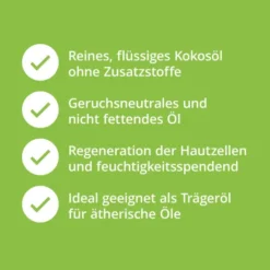 Kokosöl Flüssig Pur & Natürlich 250 ml