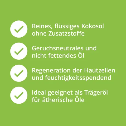 Kokosöl Flüssig Pur & Natürlich 250 ml
