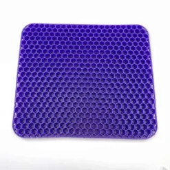 Komfort Gel-Sitzkissen Violett inkl. Bezug