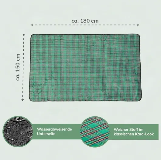 Komfort Picknick-Decke 1 Stück