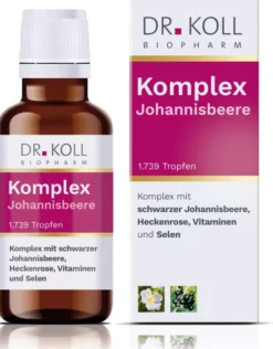 Komplex Johannisbeere Dr.Koll Gemmo Heckenrose 50 ml Tropfen