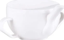 Krankentasse Kunststoff Mit 2 Henkeln Weiß