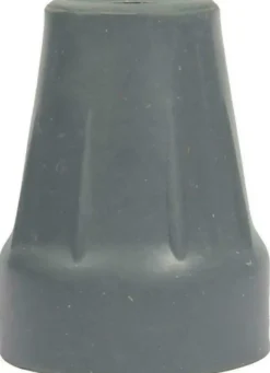Krückenkapsel 18-19mm Grau Stahleinlage