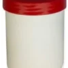 Kruke Mit Deckel, Weiß, Kunststoff 10 G